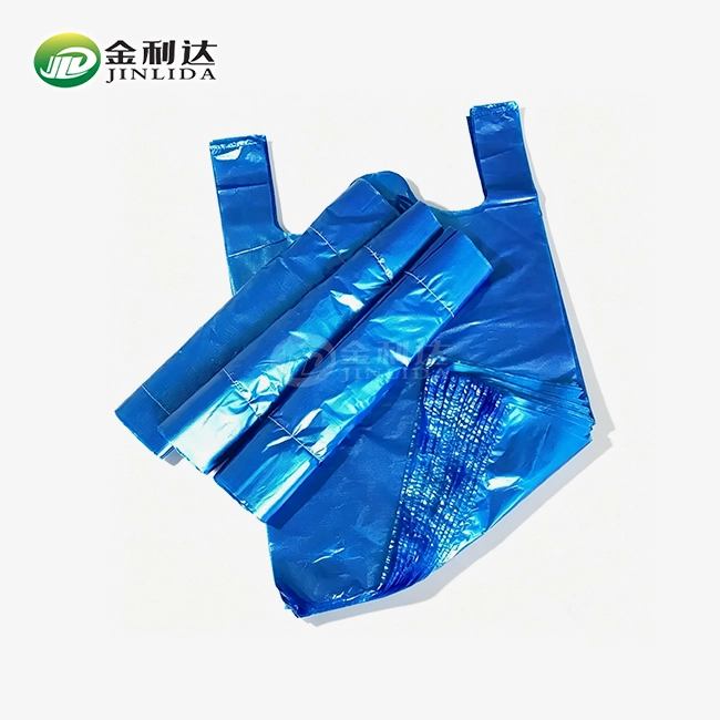 Blue Plastic Bag